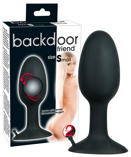Backdoor friend Silicone Plug small