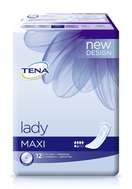 Tena Lady Maxi Einlagen ,15.25.30.5061 ,12er Packung ++LAGER++