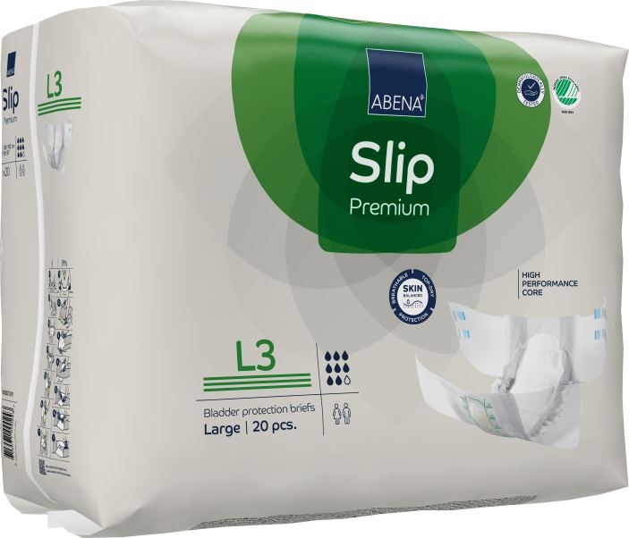 Abena Slip Premium L3 large ,Slip,weiss, 15.25.03.2078, 20er Packung