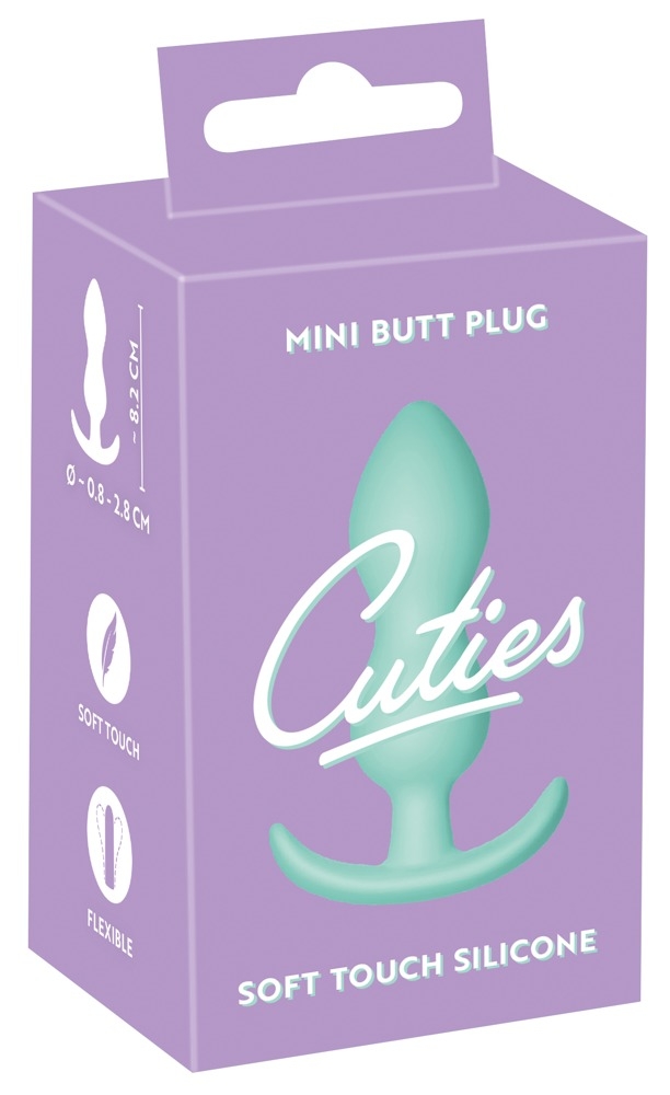 Cuties Mini Butt Plug gruen 8,2cm