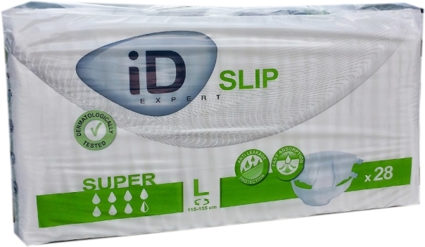 ID Expert Slip Super ,large, weiss/gruen ,FOLIE, 15.25.31.8170 ,28er Packung