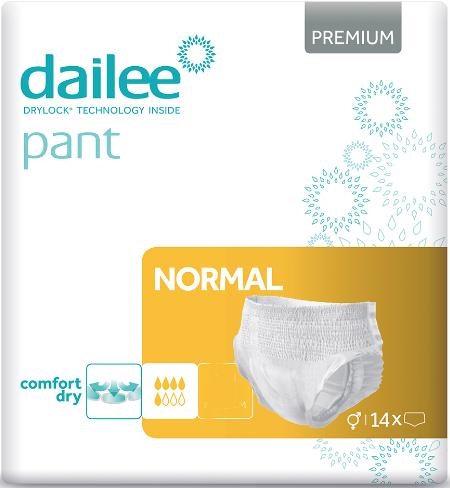 Dailee Pants Premium Normal Gr. XL , 15.25.31.5075, 14er Packung