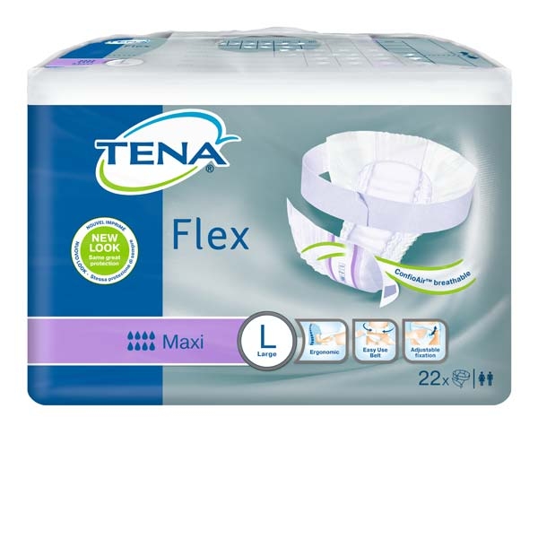 Tena Flex Maxi large ,weiss ,15.25.31.8075 ,22er Packung