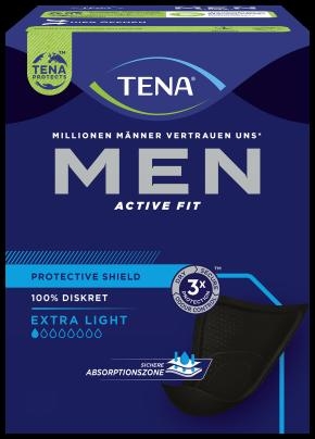 TENA MEN Protective Shield EXTRA LIGHT LEVEL 0 ,14er Packung
