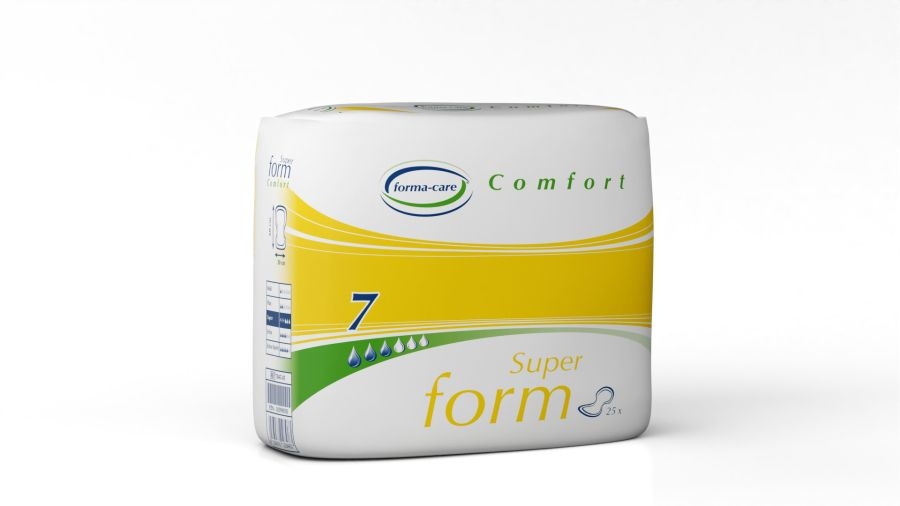 Form-Care form comfort Vorlage Super weiss/gelb ,15.25.30.1060 ,25er Packung