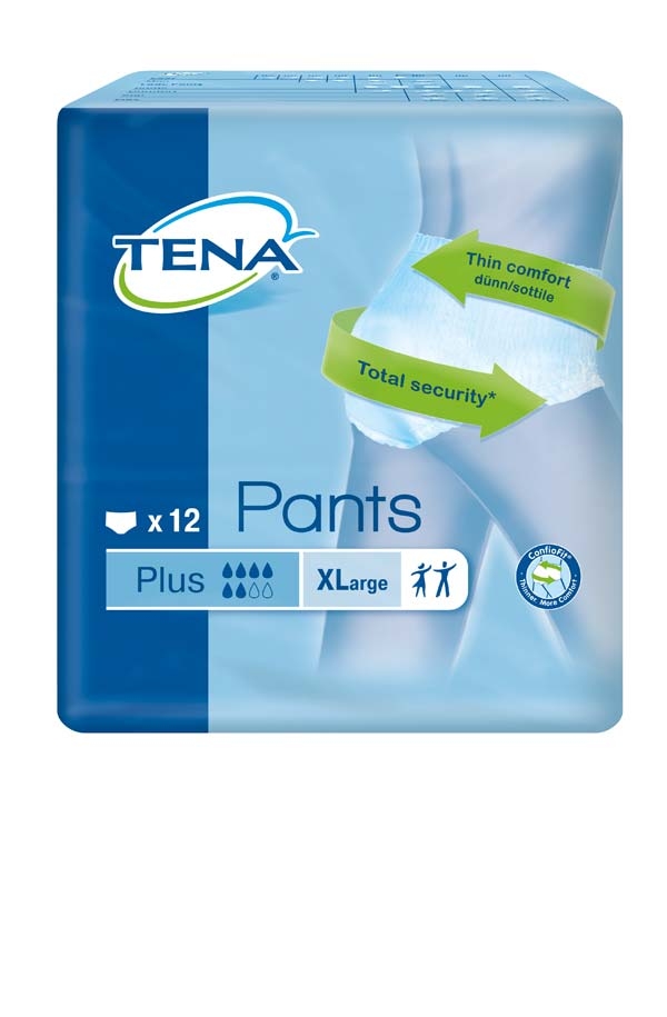 Tena Pants Plus x-large , weiss 15.25.31.8081 ,12er Packung