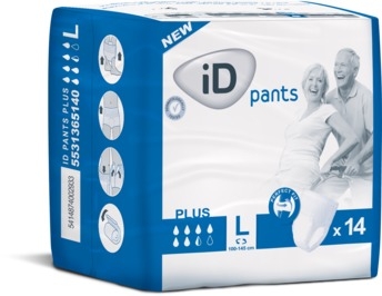 ID-Pants Plus large 15.25.31.5014 ,14er Packung