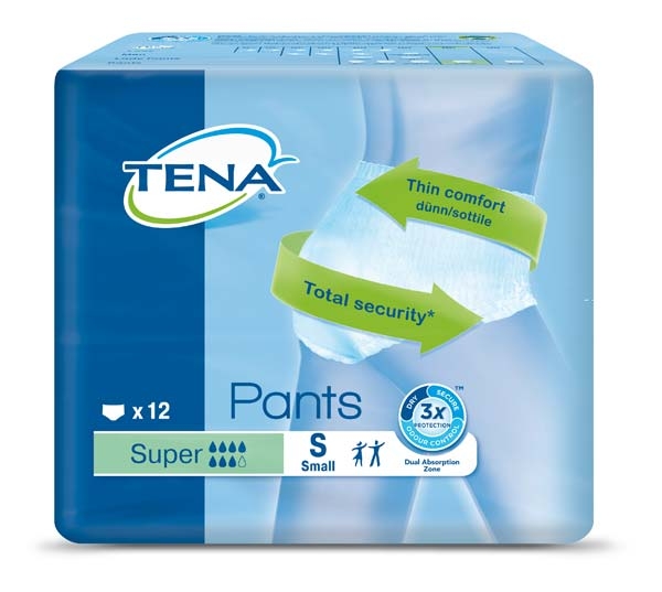 TENA PANTS Super small 15.25.31.6010 ,12er Packung