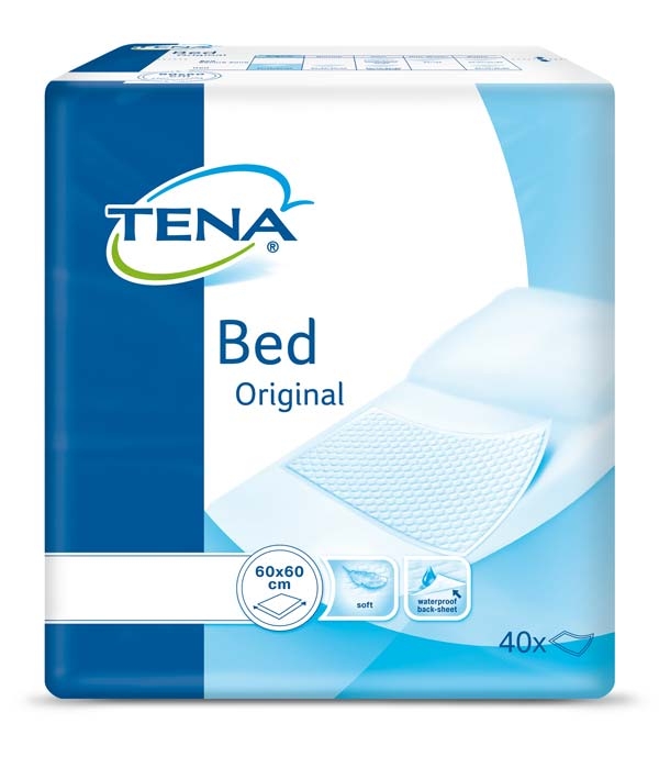 Tena Bed KU Original 60x60cm Krankenunterlage, 19.40.05.4082 , 40er Packung