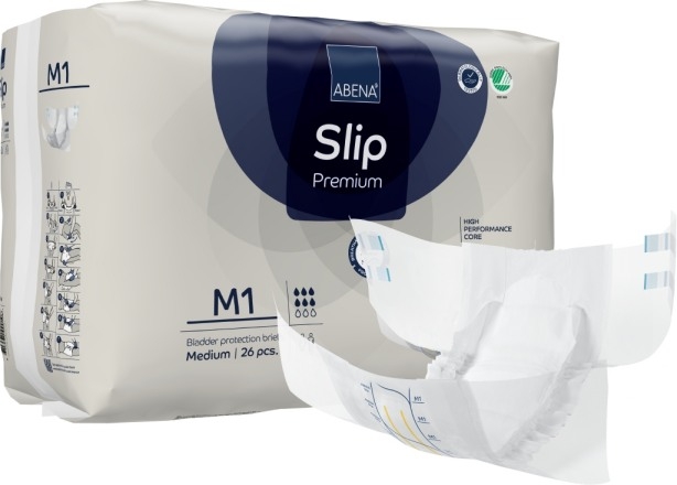 Abena Slip Premium M1 medium , weiss, 15.25.03.1092, 26er Packung