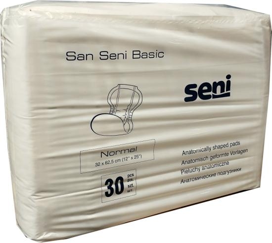 San Seni Basic Vorlage NORMAL weiss 15.25.30.1021 ,30er Packung