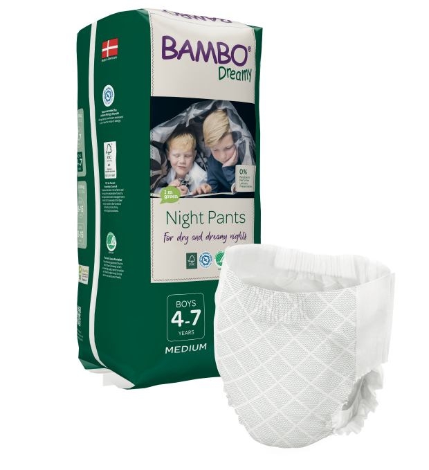 Bambo Dreamy Night Pyjama Pants Boys 4-7 Jahre 15-35 kg , 10er Packung