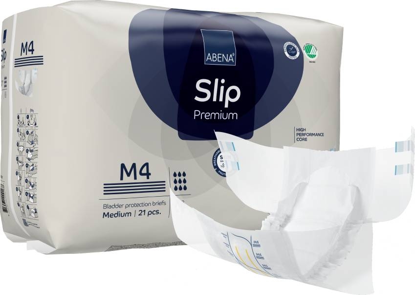 Abena Slip Premium M4 medium ,weiss , 15.25.31.7038, 21er Packung