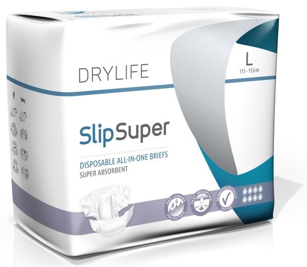 Drylife Slip Super Large , Nacht ,weiss ,15er Packung