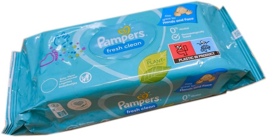 Pampers baby fresh Feuchte Tuecher 80 Stueck Packung