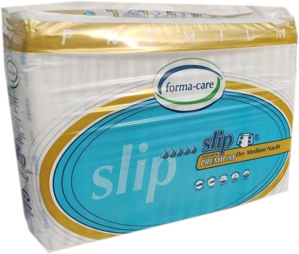 Forma Care Slip Nacht Premium Dry , Gr.M ,15.25.31.7095, weiss/blau 18er Packung