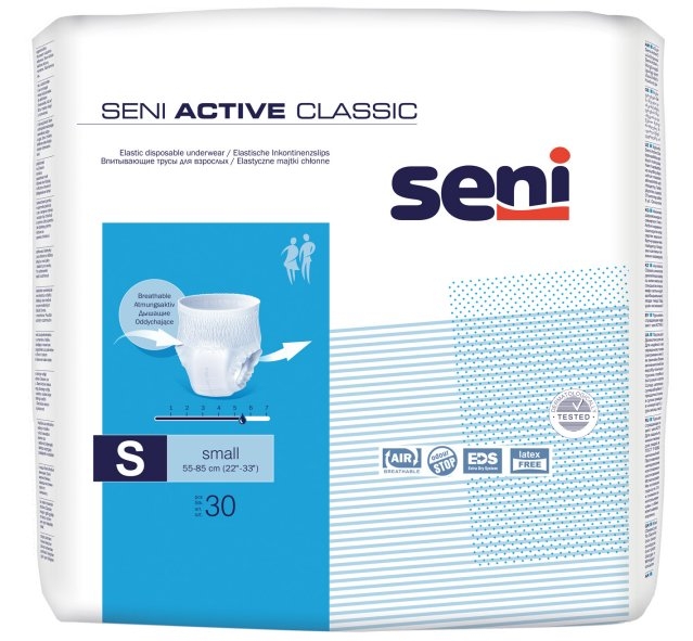 Seni Active Classic Pants small ,15.25.31.0042 ,30er Packung