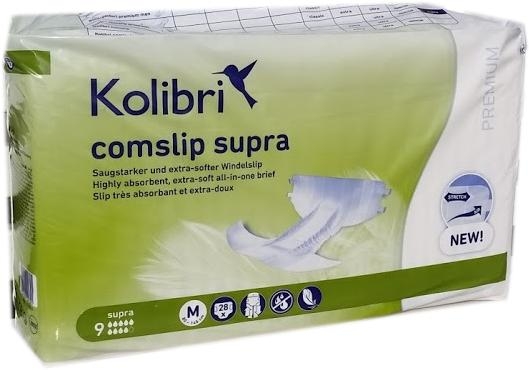 Kolibri Comslip Premium Supra Gr.M ,weiss ,15.25.31.7075 ,28er Packung