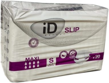 ID Expert Slip Maxi ,small ,weiss/lila , CottonFeel ,15.25.31.3015 ,20er Packung