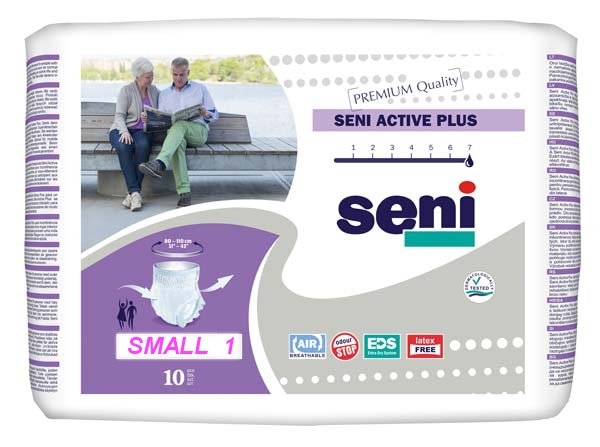 Seni Active Pants Plus small , 10er Packung | Seni Pants Flex Active
