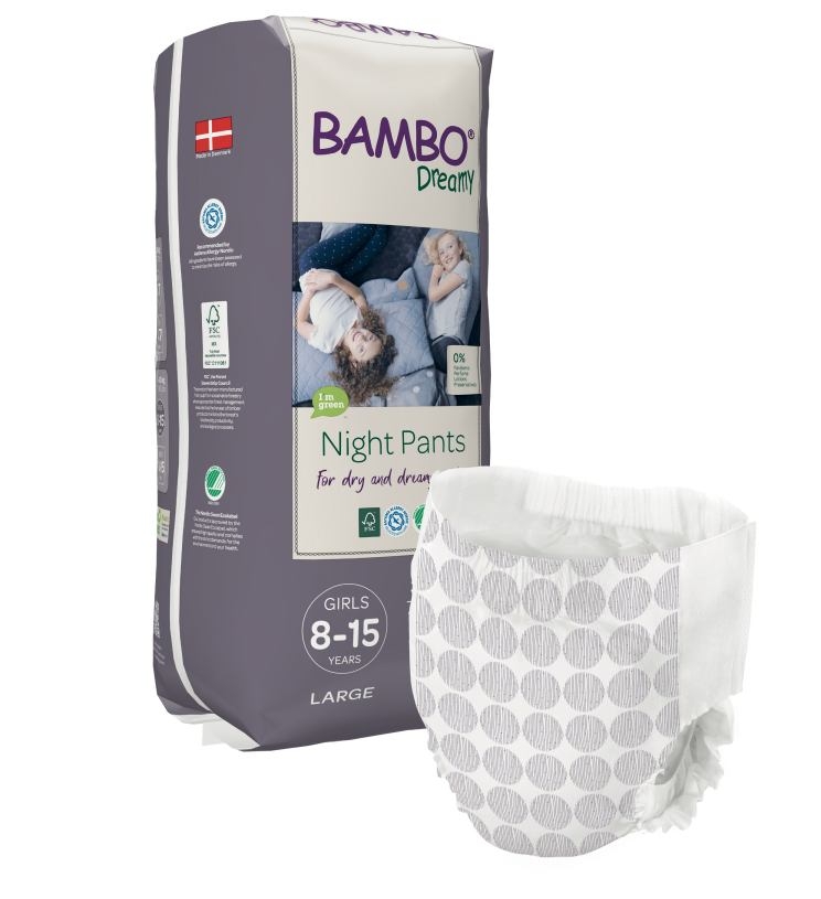 Bambo Dreamy Night Pyjama Pants Girls 8-15 Jahre 35-50kg , 10er Packung