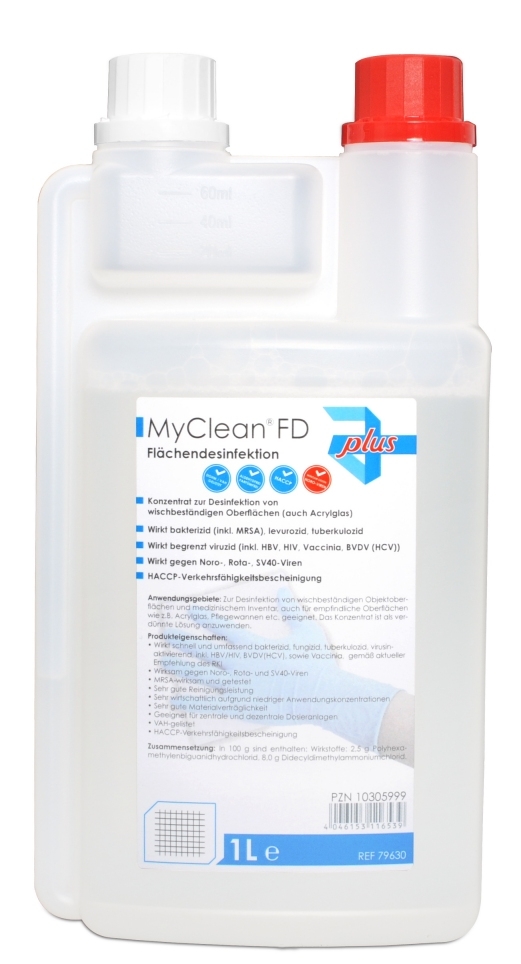 MYClean FD Flaechendesinfektion Konzentrat 1000ml