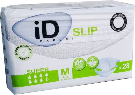ID Expert Slip Super ,medium ,weiss/gruen, FOLIE, 15.25.31.7062 ,28er Packung