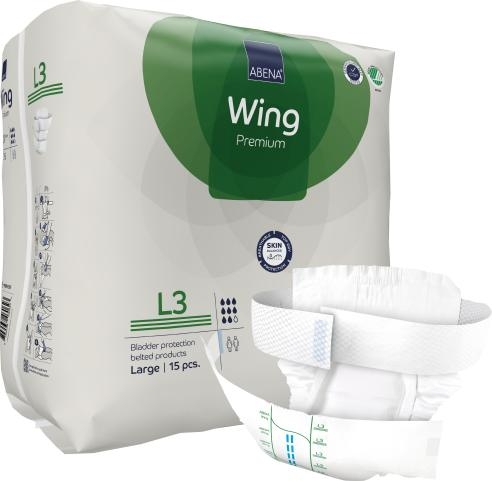 Abena Wing Premium L3 Large, 15.25.31.8094, 15er Packung