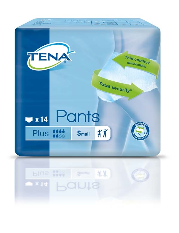 Tena Pants Plus small ,weiss ,15.25.31.0014 ,14er Packung