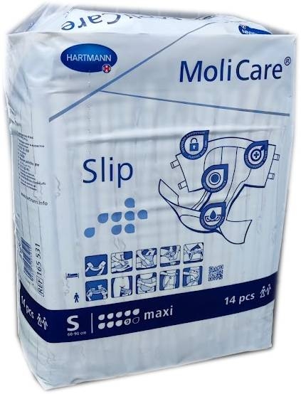 Molicare Slip maxi small Gr. 1 Slip ,FOLIE ,15.25.31.3001 ,14er Packung