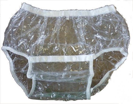 2211 PVC Slip Vorderteil zum Knoepfen Front open snap No.2211/2212, Hosen, Airoliver PVC-Slips Bodys diapers, Inkontinenz Mehrweg