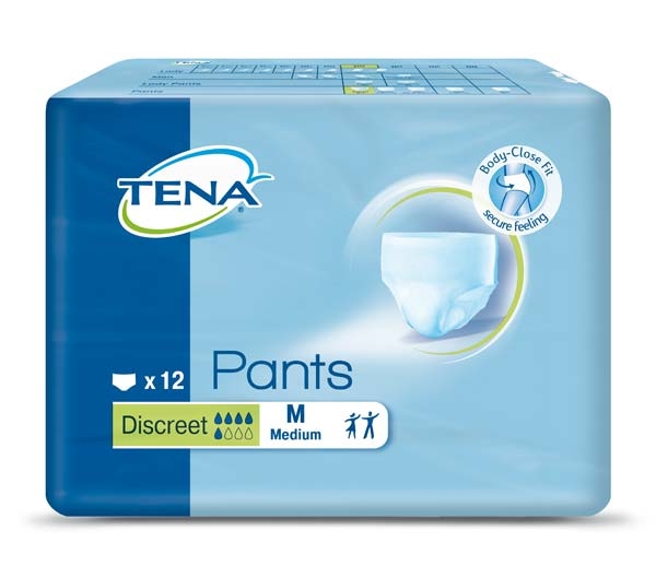 Tena Pants Discreet medium 15.25.30.5055 ,12er Packung