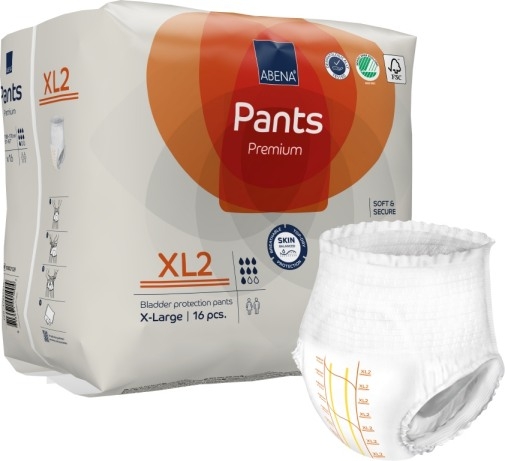 Abena Pants XL2, xlarge, 16er Packung 15.25.03.2546